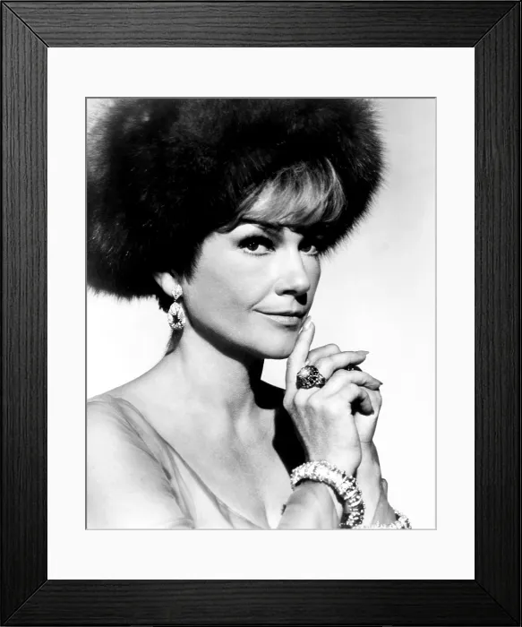 Framed Print : THE BUSY BODY, Anne Baxter, 1967 Framed Print : THE BUSY BODY, Anne Baxter, 1967
