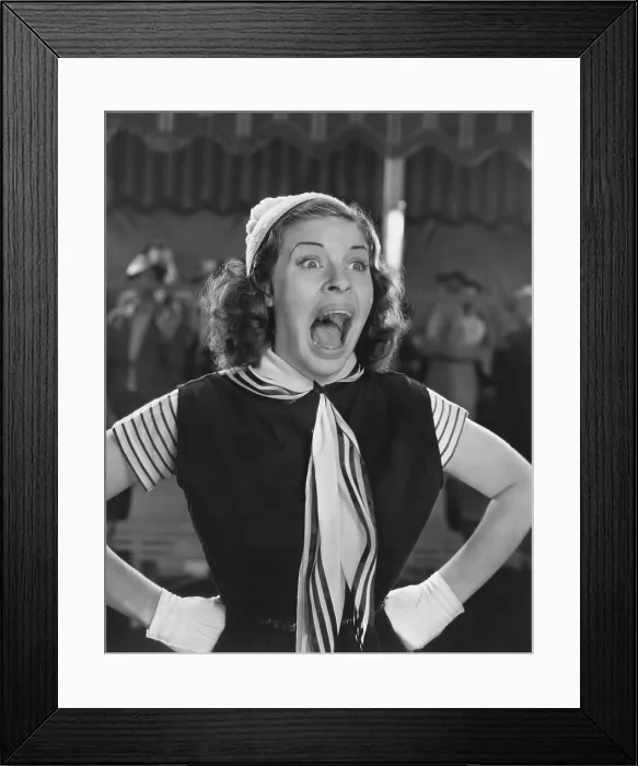 Framed Print : DOUBLE OR NOTHING, Martha Raye, 1937