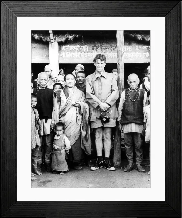 Framed Print : EDMUND HILLARY, undated.. Courtesy: CSU Archives  /  Everett Collection