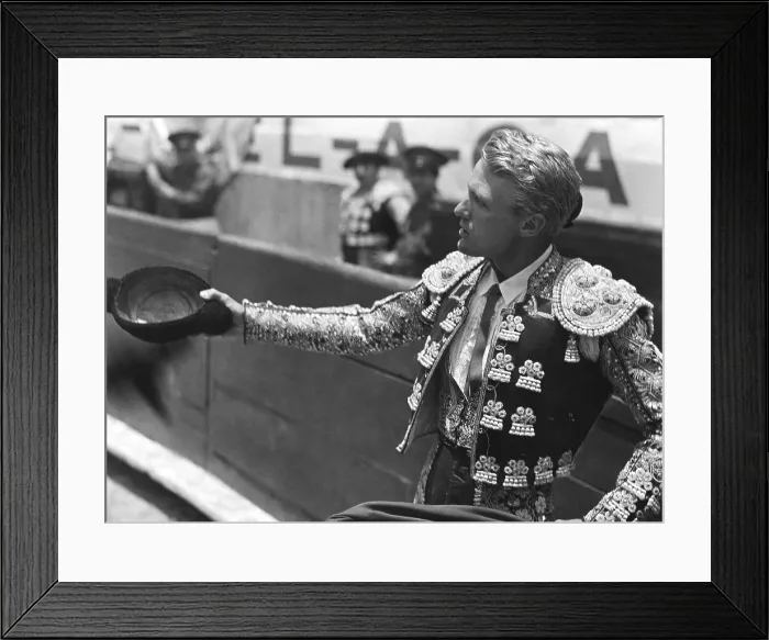 Framed Print : BULLFIGHTER AND THE LADY, Robert Stack, 1951