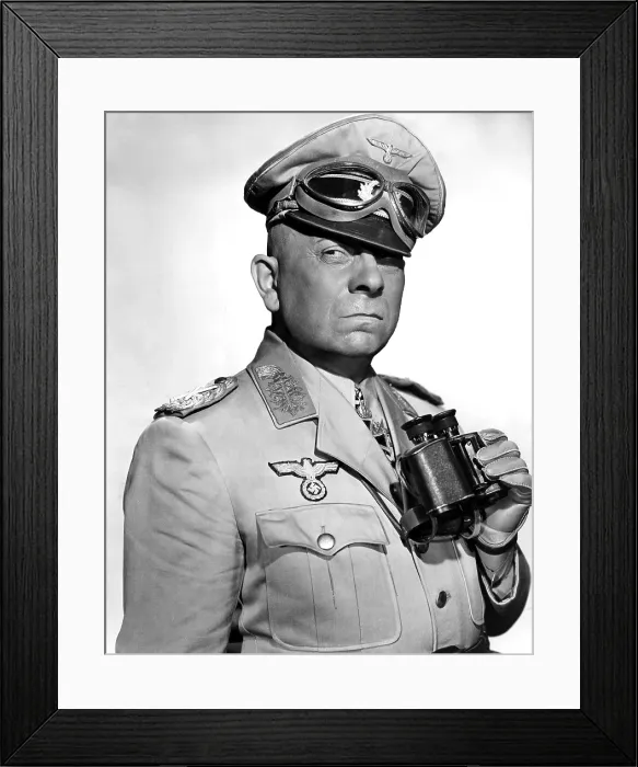 Framed Print : FIVE GRAVES TO CAIRO, Erich von Stroheim, 1943 Framed Print : FIVE GRAVES TO CAIRO, Erich von Stroheim, 1943