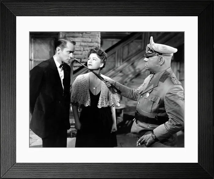 Framed Print : FIVE GRAVES TO CAIRO, Franchot Tone, Anne Baxter, Erich von Stroheim, 1943 Framed Print : FIVE GRAVES TO CAIRO, Franchot Tone, Anne Baxter, Erich von Stroheim, 1943