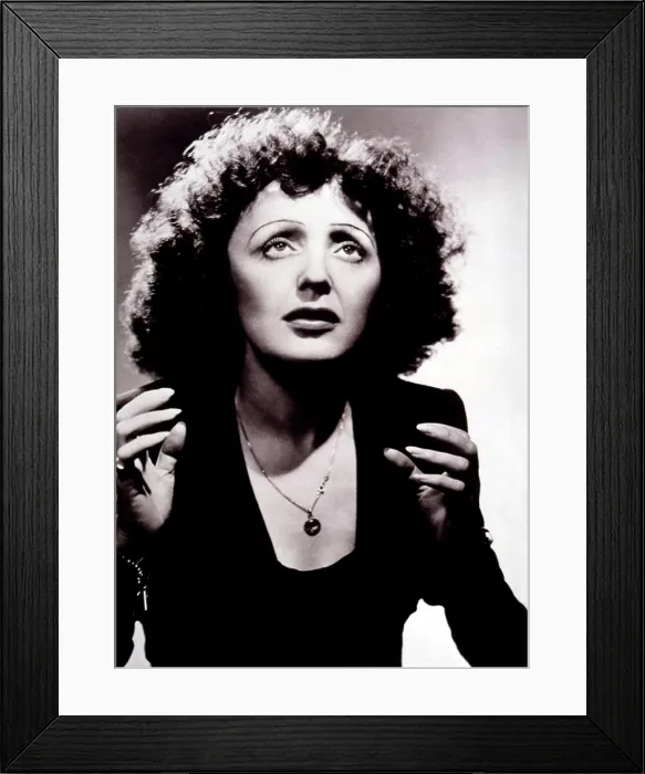 Framed Print : EDITH PIAF, c. mid 1940s. Courtesy: CSU Archives  /  Everett Collection
