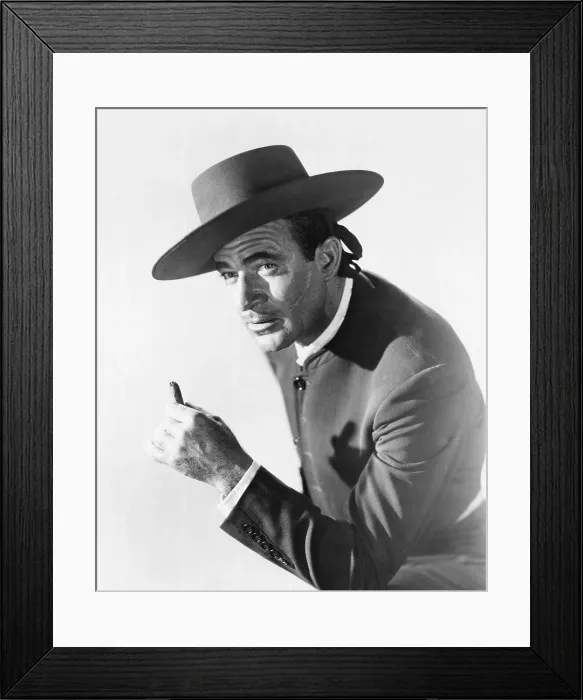 Framed Print : BULLFIGHTER AND THE LADY, Gilbert Roland, 1951
