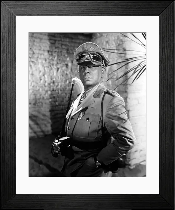 Framed Print : FIVE GRAVES TO CAIRO, Erich von Stroheim, 1943 Framed Print : FIVE GRAVES TO CAIRO, Erich von Stroheim, 1943