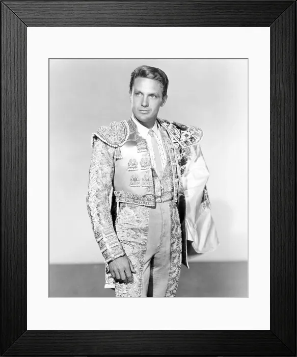 Framed Print : BULLFIGHTER AND THE LADY, Robert Stack, 1951 Framed Print : BULLFIGHTER AND THE LADY, Robert Stack, 1951
