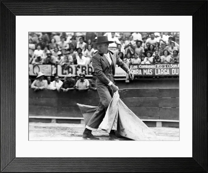 Framed Print : BULLFIGHTER AND THE LADY, Robert Stack, 1951