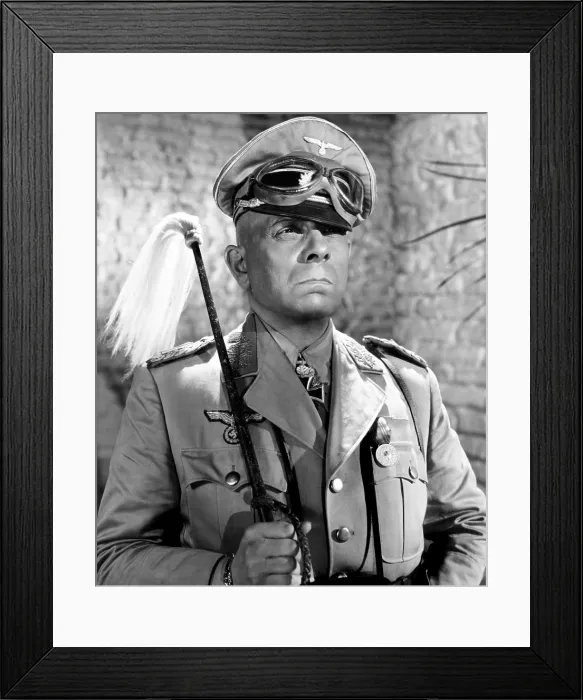 Framed Print : FIVE GRAVES TO CAIRO, Erich von Stroheim, 1943 Framed Print : FIVE GRAVES TO CAIRO, Erich von Stroheim, 1943