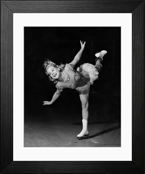 Framed Print : IT'S A PLEASURE, Sonja Henie, 1945