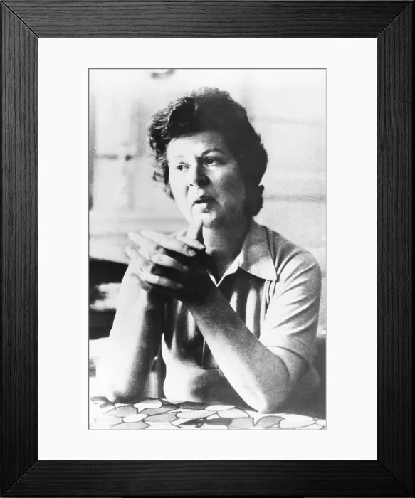 Framed Print : Sara Jane Moore, attempted to assassinate President Gerald Ford on Sept. 22, 1975. Court psychiatrists found her competent to stand trial