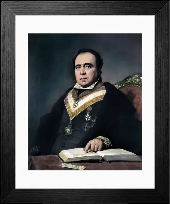 Framed Print : MADRAZO, Federico (1815-1894). Don Bernardo de la Torre Rojas. ca. 1874. Oil on canvas. AISA / Everett Collection**US SALES ONLY** Framed Print : MADRAZO, Federico (1815-1894). Don Bernardo de la Torre Rojas. ca. 1874. Oil on canvas. AISA / Everett Collection**US SALES ONLY**