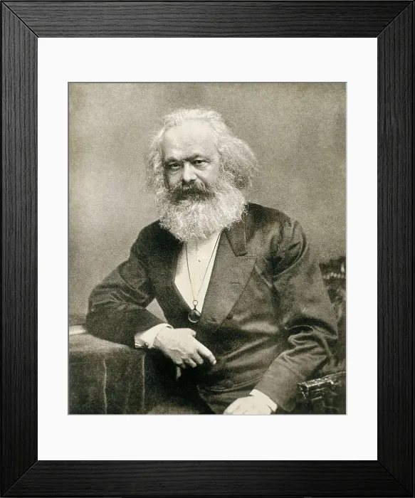 Framed Print : MARX, Karl (1818-1883). Portrait of Karl Marx. AISA / Everett Collection**US SALES ONLY** Framed Print : MARX, Karl (1818-1883). Portrait of Karl Marx. AISA / Everett Collection**US SALES ONLY**