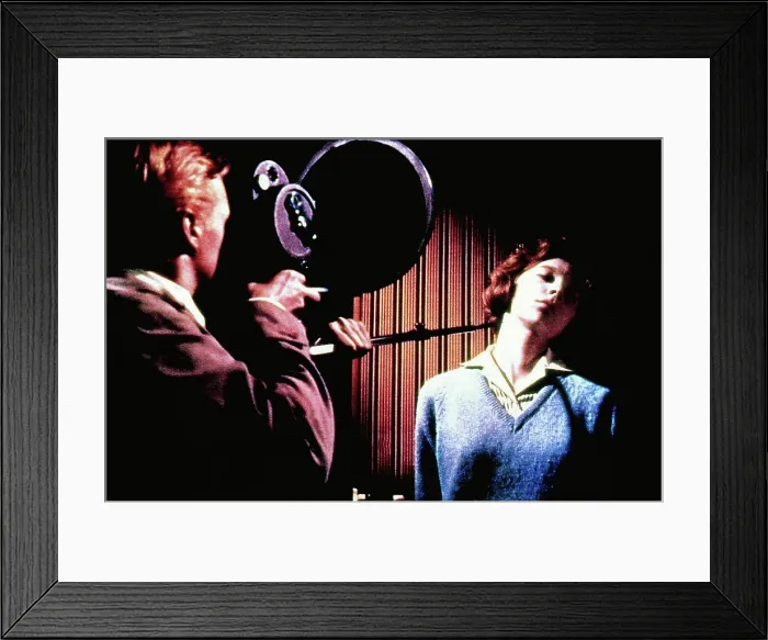 Framed Print : PEEPING TOM, from left: Carl Boehm, Anna Massey, 1960