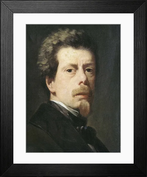 Framed Print : ESQUIVEL Y SUAREZ DE URBINA, Antonio Mara (1806-1857). Self-Portrait. c. 1856. Romanticism. Oil on canvas. SPAIN. Madrid. Prado Museum. AISA / Everett Collection**US SALES ONLY**