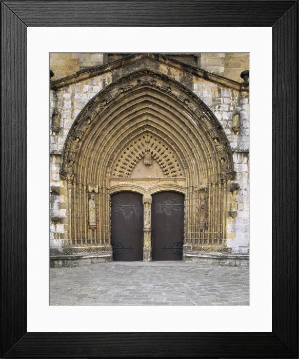 Framed Print : SPAIN. BASQUE COUNTRY. VIZCAYA. Guernica. Church of Santa Mara (16th c.). Late-gothic faade. Gothic art. Architecture. AISA / Everett Collection**US SALES ONLY** Framed Print : SPAIN. BASQUE COUNTRY. VIZCAYA. Guernica. Church of Santa Mara (16th c.). Late-gothic faade. Gothic art. Architecture. AISA / Everett Collection**US SALES ONLY**