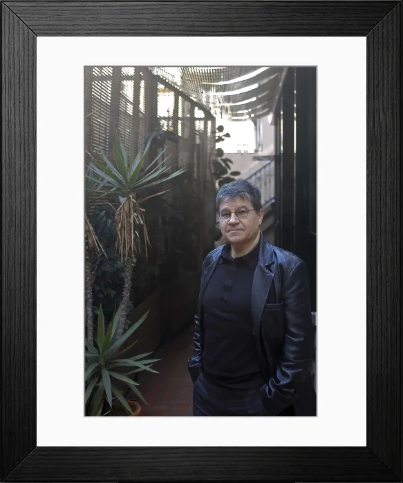 Framed Print : CABALLEROJos Luis. Writer. 2005. Oscar Elias / AISA / Everett Collection (184470)**US SALES ONLY** Framed Print : CABALLEROJos Luis. Writer. 2005. Oscar Elias / AISA / Everett Collection (184470)**US SALES ONLY**