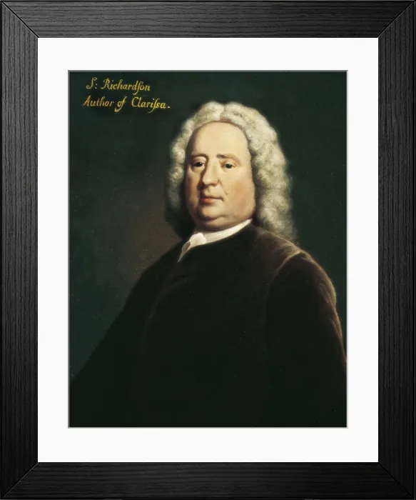 Framed Print : HIGHMORE, Joseph (1692-1780). Samuel Richardson. 1747. Portrait. Oil on canvas. UNITED KINGDOM. London. National Portrait Gallery. AISA / Everett Collection**US SALES ONLY**