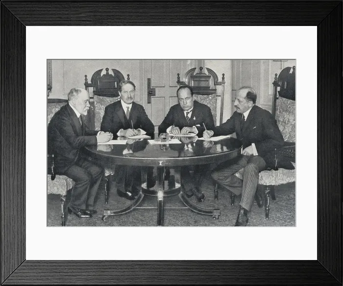 Framed Print : UNITED KINGDOM. ENGLAND. London. London Conference (9th September 1938), in which was created the Non-Intervention Committe in the Spanish Civil War