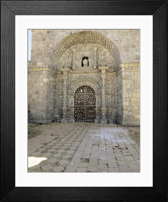 Framed Print : BOLIVIA. POTOS. Potos. Church of San Lorenzo (17th-18th c.). Faaade, in baroque style. AISA / Everett Collection**US SALES ONLY** Framed Print : BOLIVIA. POTOS. Potos. Church of San Lorenzo (17th-18th c.). Faaade, in baroque style. AISA / Everett Collection**US SALES ONLY**