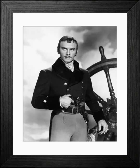Framed Print : THE BUCCANEER, Yul Brynner, 1958