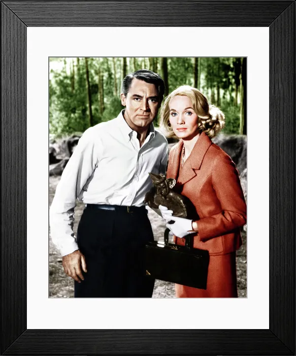 Framed Print : NORTH BY NORTHWEST, from left: Cary Grant, Eva Marie Saint, 1959 Framed Print : NORTH BY NORTHWEST, from left: Cary Grant, Eva Marie Saint, 1959