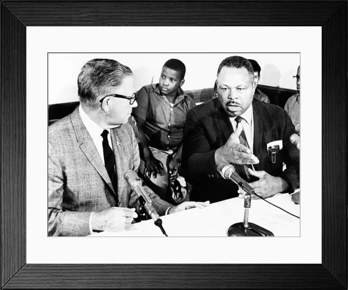 Framed Print : Former light heavyweight champion Archie Moore holds a Washington news conference. Sept. 20, 1967 Framed Print : Former light heavyweight champion Archie Moore holds a Washington news conference. Sept. 20, 1967
