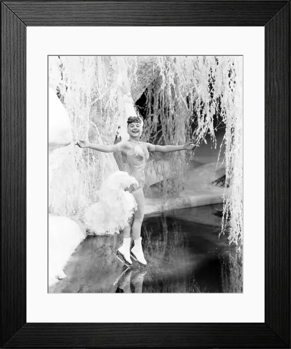 Framed Print : IT'S A PLEASURE, Sonja Henie, 1945 Framed Print : IT'S A PLEASURE, Sonja Henie, 1945