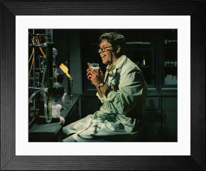 Framed Print : THE NUTTY PROFESSOR, Jerry Lewis, 1963 Framed Print : THE NUTTY PROFESSOR, Jerry Lewis, 1963