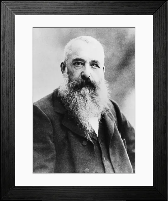 Framed Print : Claude Monet in 1901 in the Giverny. Photograph by Gaspard Felix Nadar Framed Print : Claude Monet in 1901 in the Giverny. Photograph by Gaspard Felix Nadar