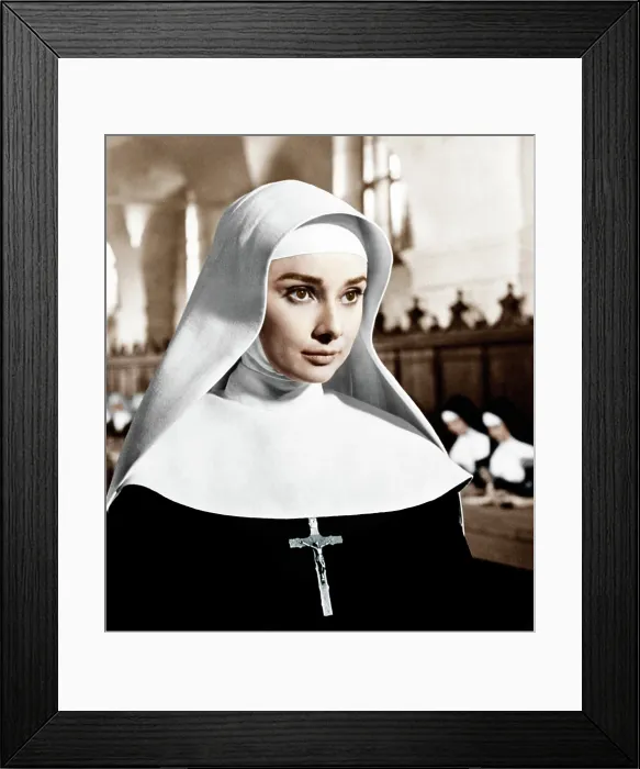 Framed Print : THE NUN'S STORY, Audrey Hepburn, 1959