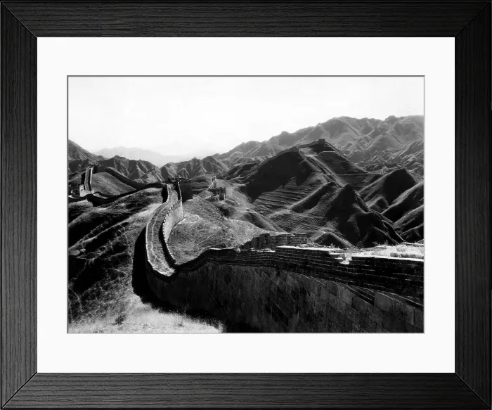Framed Print : The Great Wall of China at Nankow Pass, 1931. Courtesy: CSU Archives / Everett Collection