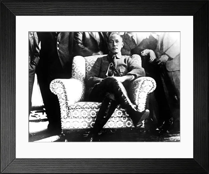 Framed Print : GENERAL CHIANG KAI-SHEK, portrait circa 1920s. Courtesy: CSU Archives  /  Everett Collection