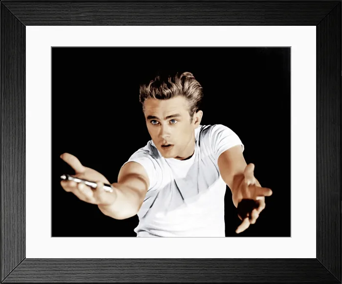 Framed Print : REBEL WITHOUT A CAUSE, James Dean, 1955