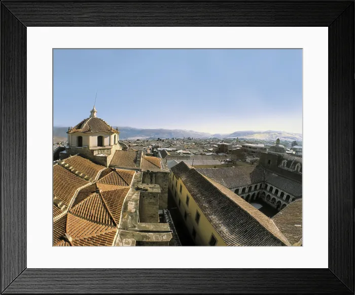 Framed Print : BOLIVIA. POTOS. Potos. Casa Real de la Moneda (18th c.). Roofs. AISA / Everett Collection**US SALES ONLY** Framed Print : BOLIVIA. POTOS. Potos. Casa Real de la Moneda (18th c.). Roofs. AISA / Everett Collection**US SALES ONLY**