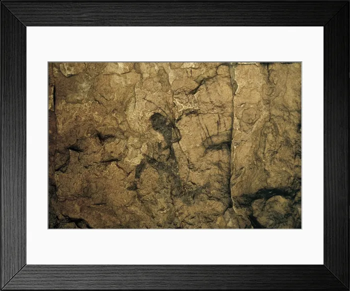 Framed Print : SPAIN. Vinrom. La Saltadora Cave. Archer (6500-5000 BC). Mesolithic art. Cave. AISA / Everett Collection**US SALES ONLY** Framed Print : SPAIN. Vinrom. La Saltadora Cave. Archer (6500-5000 BC). Mesolithic art. Cave. AISA / Everett Collection**US SALES ONLY**
