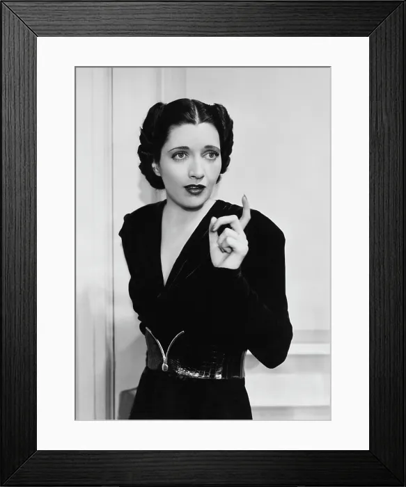 Framed Print : FIRST LADY, Kay Francis, 1937