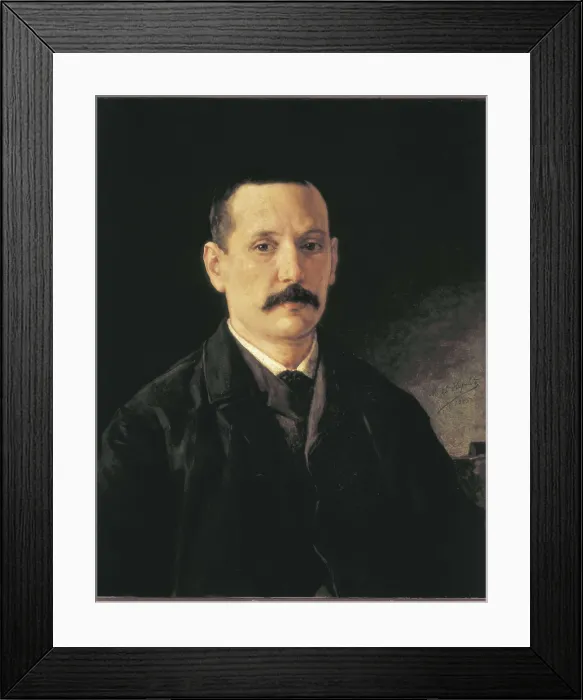 Framed Print : PEREZ GALDOS, Benito (1843-1920). Painting. SPAIN. Madrid. Madrid Atheneum. AISA / Everett Collection**US SALES ONLY**
