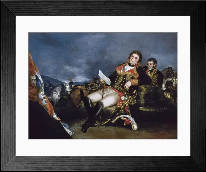 Framed Print : GOYA Y LUCIENTES, Francisco de (1746-1828). Manuel Godoy. 1801. Oil on canvas. SPAIN. Madrid. St. Fernando Royal Academy Museum. AISA / Everett Collection**US SALES ONLY**