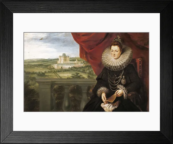 Framed Print : RUBENS, Peter Paul (1577-1640); Breugel, Jan, The Elder, called 'Velvet Bruegel' (1568-1625). Archduchess Isabella Clara Eugenia. ca. 1617. Flemish art. Oil on canvas Framed Print : RUBENS, Peter Paul (1577-1640); Breugel, Jan, The Elder, called 'Velvet Bruegel' (1568-1625). Archduchess Isabella Clara Eugenia. ca. 1617. Flemish art. Oil on canvas