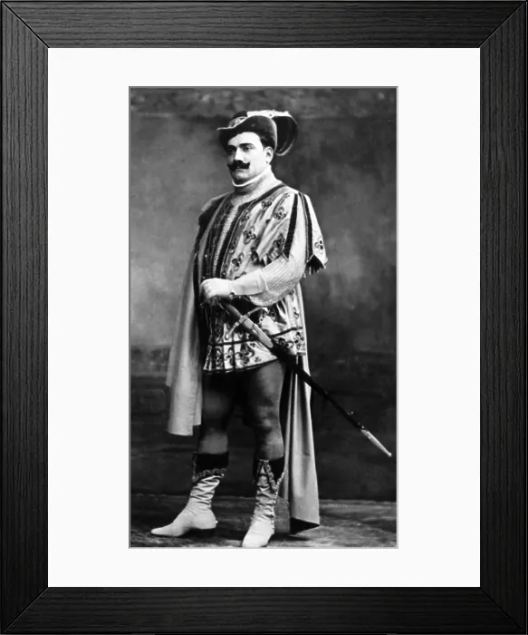 Framed Print : Enrico Caruso as he appeared in Il Trovatore, early 1900s. Courtesy: CSU Archives / Everett Collection Framed Print : Enrico Caruso as he appeared in Il Trovatore, early 1900s. Courtesy: CSU Archives / Everett Collection