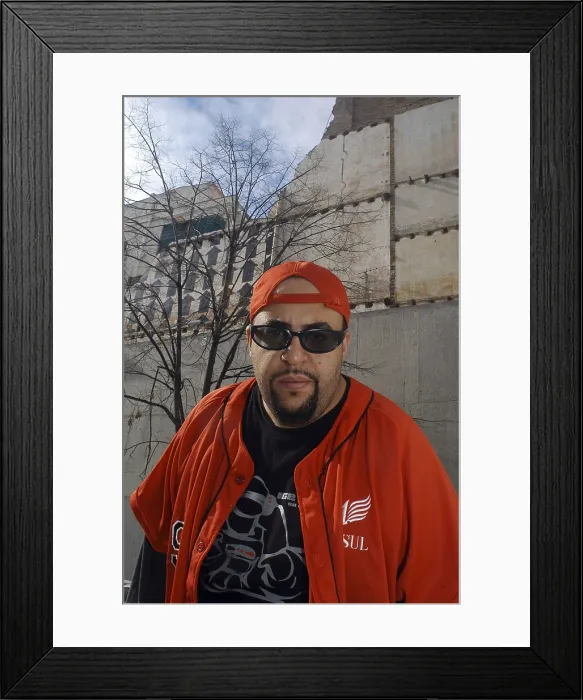 Framed Print : FERREZFerreira da Silva. Writer. 2006. Oscar Elias / AISA / Everett Collection (184507)**US SALES ONLY**