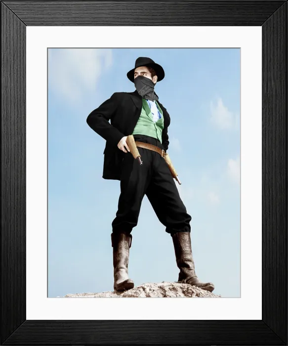 Framed Print : JESSE JAMES, Tyrone Power, 1939. 20th Century-Fox Film Corporation, TM & Copyright / courtesy Everett Collection Framed Print : JESSE JAMES, Tyrone Power, 1939. 20th Century-Fox Film Corporation, TM & Copyright / courtesy Everett Collection
