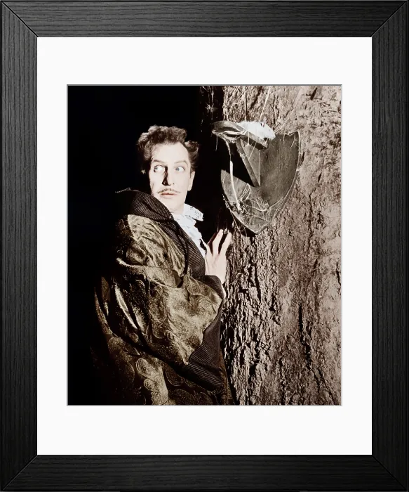 Framed Print : THE PIT AND THE PENDULUM, Vincent Price, 1961