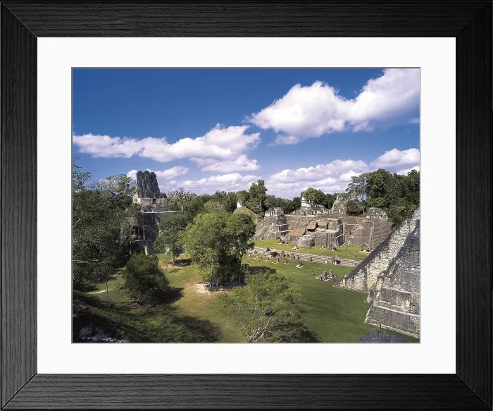 Framed Print : GUATEMALA. Tikal. Tikal National Park. Maya art. AISA / Everett Collection**US SALES ONLY**