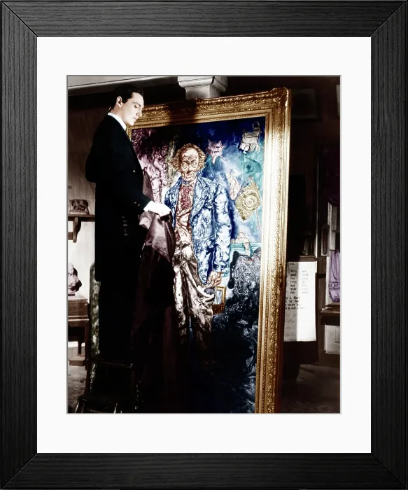 Framed Print : THE PICTURE OF DORIAN GRAY, Hurd Hatfield, 1945