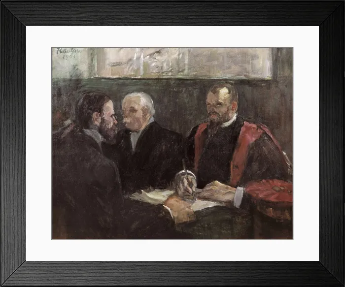 Framed Print : TOULOUSE-LAUTREC, Henri de (1864-1901). An examination at the Faculty of Medicine of Paris. 1901. Post-Impressionism. Oil on canvas. FRANCE. Albi. Toulouse-Lautrec Museum Framed Print : TOULOUSE-LAUTREC, Henri de (1864-1901). An examination at the Faculty of Medicine of Paris. 1901. Post-Impressionism. Oil on canvas. FRANCE. Albi. Toulouse-Lautrec Museum
