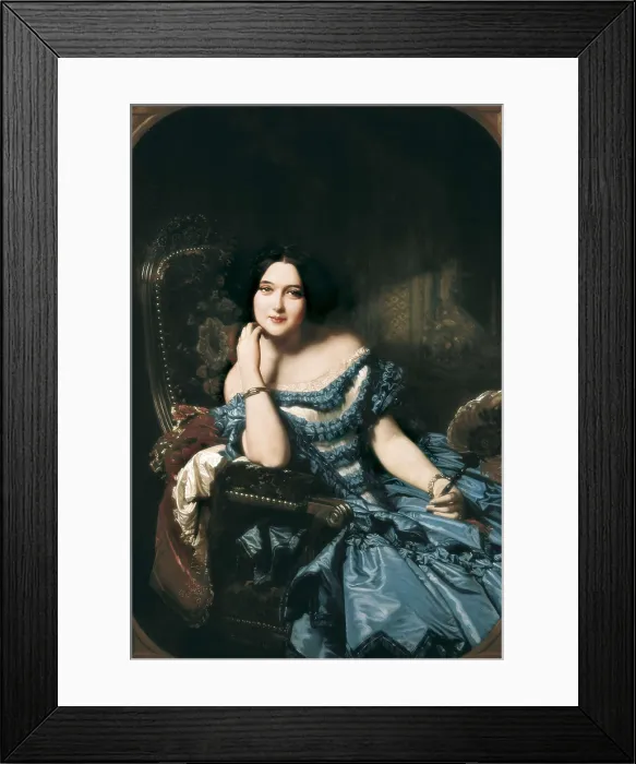 Framed Print : MADRAZO, Federico (1815-1894). Countess of Vilches. 1853. Oil on canvas. SPAIN. Madrid. Prado Museum. AISA / Everett Collection**US SALES ONLY**