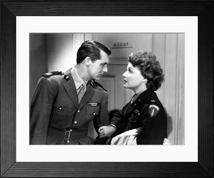 Framed Print : I WAS A MALE WAR BRIDE, Cary Grant, Ann Sheridan, 1949, TM and Copyright 20th Century Fox Film Corp. All rights reserved