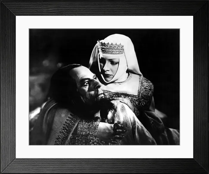 Framed Print : IVAN THE TERRIBLE, PART ONE, (aka IVAN GROZNYY I, aka IVAN THE TERRIBLE, PART I), Nikolai Cherkasov as Czar Ivan IV, i.e. Ivan the Terrible, Lyudmila Tselikovskaya, 1944