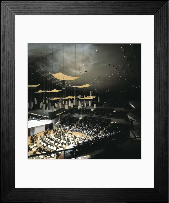 Framed Print : GERMANY. Berlin. Berlin Philharmonic Orchestra playing in the Philharmonie. AISA / Everett Collection**US SALES ONLY** Framed Print : GERMANY. Berlin. Berlin Philharmonic Orchestra playing in the Philharmonie. AISA / Everett Collection**US SALES ONLY**